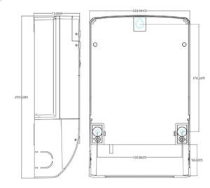 มิเตอร์วัดพลังงานไฟฟ้าสามเฟส ZHONGYI รุ่น DLMS/DL/T645-2007 รองรับ Modbus-RTU RS485/LoRaWAN  วัดกำลังไฟฟ้าเชิงแอคทีฟคลาส 1 และกำลังไฟฟ้าเชิงรีแอคทีฟคลาส 2  60A - Product Image 5
