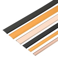 Bande de bordure en céramique moderne à motif de bandes dorées, autocollante, imperméable, installation personnalisée, décoration murale et de plafond