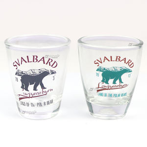 Mini verre à liqueur personnalisé de balle de cadeaux de souvenir de sublimation sur mesure avec <span class=keywords><strong>logo</strong></span> - Product Image 2