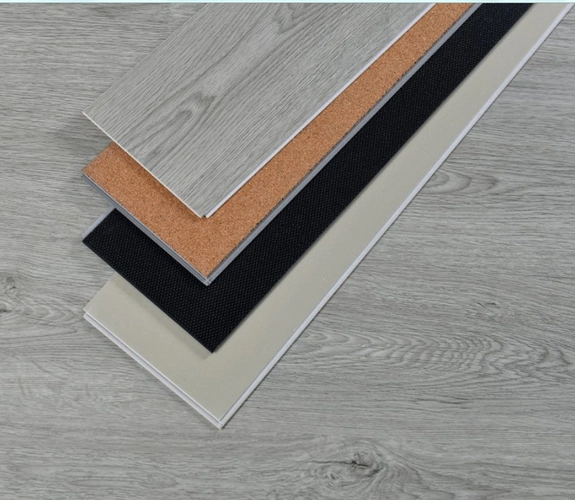 Customized Anti-Slip 4mm 5mm 8mm Waterproof Spc Click Vinyl Flooring for Hospitals Gyms Supermarkets 3D Model Design