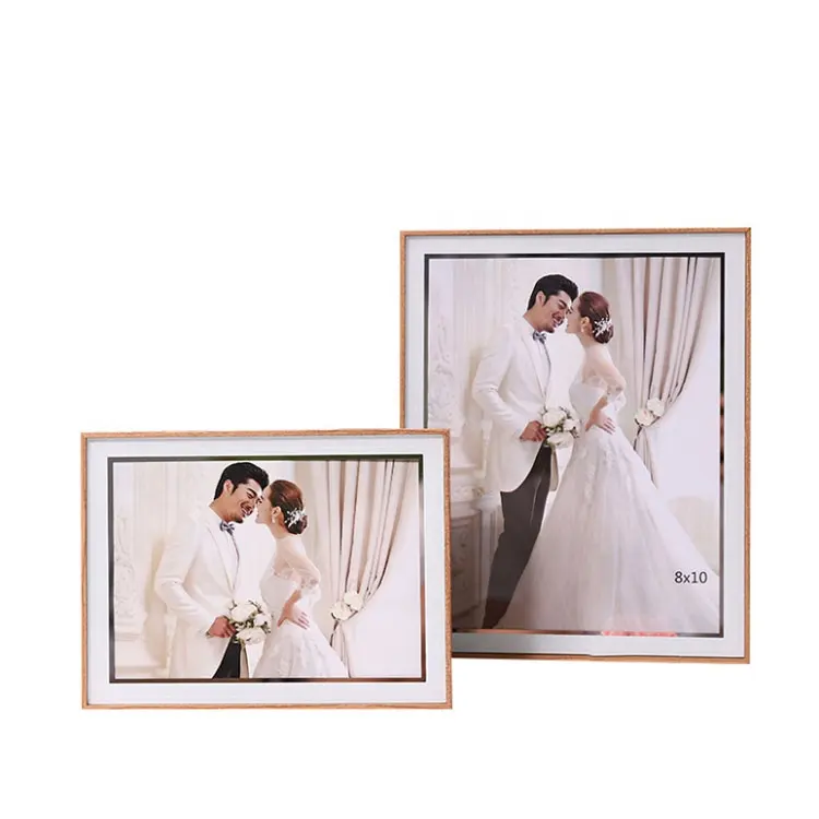 Beautiful Girl Wedding Dress Customized Photo Frames Wood
