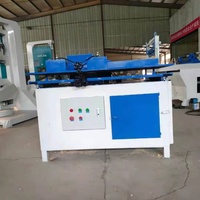 Machine à rainurer les palettes en bois, machine à encoffrer les palettes pour la découpe de rainures de traverses de palettes, équipement de travail du bois