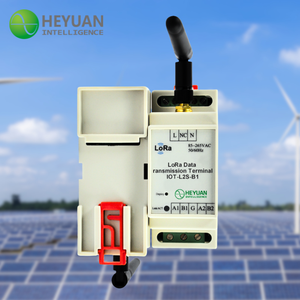 Heyuan nhà máy bán hàng trực tiếp 1km không dây 433MHz RF từ xa đài phát thanh modul Lora thông tin liên lạc mạng nối tiếp <span class=keywords><strong>Transmitter</strong></span> Receiver - Product Image 1