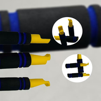 Kit de réparation de bosses spécial pour piliers ABC et panneaux de bas de caisse – Outil de nivellement de tôle sans peinture et sans rayures PDR King – Ensemble de 3 pièces