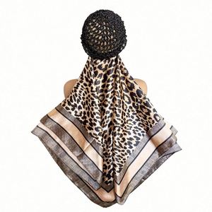 Protective Wrap 2 in 1 Satin Net for Sleeping Travel After Silk Press Hair Care With <b>Scarf</b> Gift - Product Image 1
