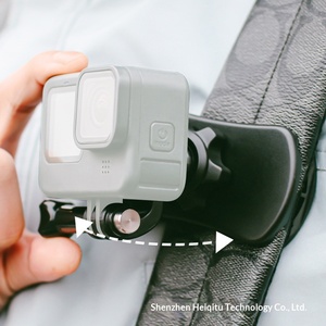 Clips de fixation pour bandoulière de sac à dos pour la série <span class=keywords><strong>GoPro</strong></span>, support de poitrine rotatif à 360 degrés - Product Image 5