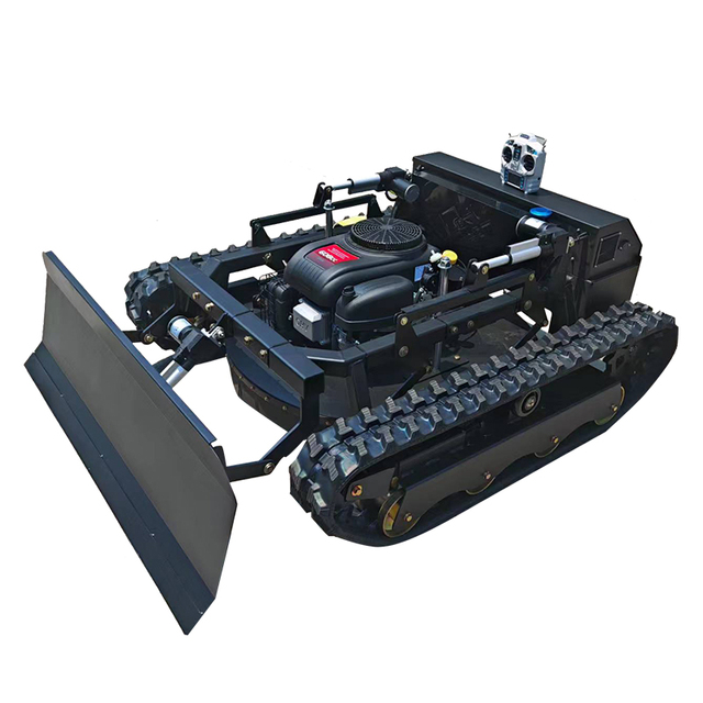 Automatic Wireless Lawn Mower Remote Control Multifunctional Crawler Gasoline Automatic Remote Control Slope Lawn Mower