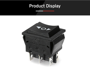 Jd03 A1 defond 6-pin tự động thiết lập lại Rocker chuyển đổi hai chiều hai chiều cho máy sấy tóc điện áp tối đa 250VAC - Product Image 2