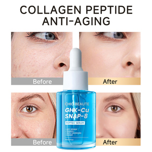 <span class=keywords><strong>CHIC</strong></span> BEAUTE en Stock SNAP-8 Soluciones para la Piel, Colágeno Vegano, Péptido Antienvejecimiento GHK-CU, Suero Facial con Péptido de Cobre Azul - Product Image 4