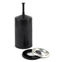 Boîtier métallique anti-interférence pour tube à fibre optique de drone FPV RC, transmission de données, usinage CNC personnalisé, léger