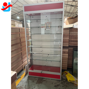 Tùy chỉnh tầm nhìn đầy đủ kính hiển thị kính tủ trưng bày cho cửa hàng khói giới thiệu cho trưng bày trang sức trưng bày thương mại - Product Image 1
