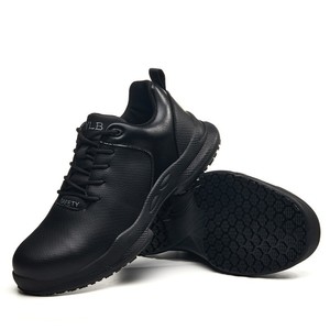 Safety Shoes Men Low Top Lace Up Plastic Toe Anti Slip Puncture Resistant Impact Protection Work Shoe Size 2492 - Product Image 2