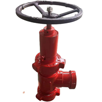 Vanne de régulation haute pression 2'' 1502 F X M 15000 PSI