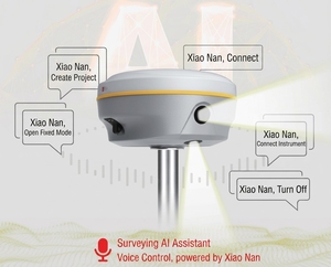 Équipement de topographie GNSS RTK SOUTH Inno4 International Module, GPS RTK avec logiciel et micrologiciel évolutifs, IP68 - Product Image 2