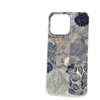 Nouveau Style Bleu Océan Téléphone étui pour iphone 16 Plus 15 17 Pro Max 14 13 12 11 Glacial Motif Antichoc Mobile Couverture Arrière