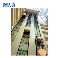 Ascenseur panoramique pour passagers de conception moderne, capsule ronde, entraînement par courant alternatif, avec un bon prix pour l'ascenseur d'hôtel