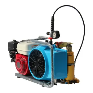 Compresseur d'air de plongée sous-marine Portable test d'étanchéité incendie/navire/air 300 bar compresseur d'air respiratoire GDR-150P