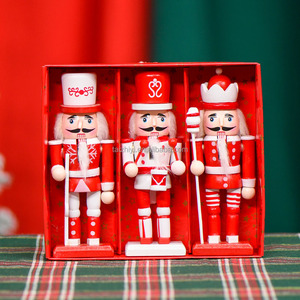 <span class=keywords><strong>Nutcracker</strong></span> <span class=keywords><strong>Soldier</strong></span> Vua Trắng Đỏ 15Cm Gỗ <span class=keywords><strong>Nutcracker</strong></span> Cho Giáng Sinh Trang Trí Nội Thất - Product Image 1