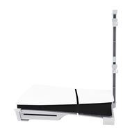Support horizontal pour PS5 Pro, PS5 Slim, support de rangement pour console avec 5 ports USB, station d'accueil portable à base plate