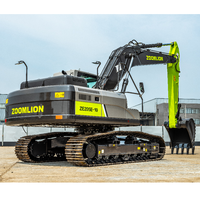 Excavatrice sur chenilles hydraulique moyenne Zoomlion ZE205E de 20 tonnes, fabriquée en Chine