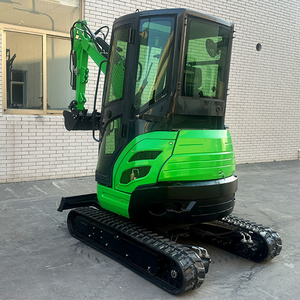 Mini Excavadora ME de 2.5 Toneladas, con Orugas, EPA Euro 5, Motor Hidráulico Kubota, Mini Excavadora Pequeña para Granja con Cabina - Product Image 1