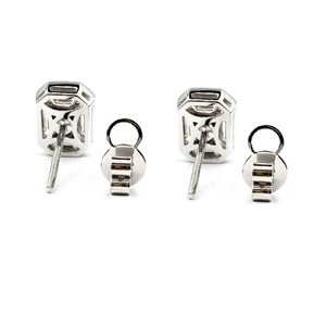 Fournisseur de Hong Kong, vente en gros de boucles d'oreilles en or 18 carats de haute qualité, diamants vintage taille brillant, pour mariage et anniversaire - Product Image 3