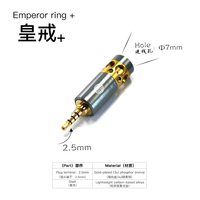 Adaptateur de prise de sortie CA plaqué or Huangjie 3,5 mm mâle pour prises d'écouteurs universelles - Tout neuf
