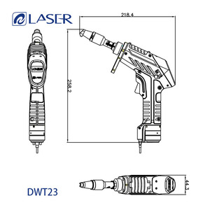 Tête de découpe et de soudage laser portable DWT22 3000W avec alimentation en <span class=keywords><strong>fil</strong></span> - Product Image 5