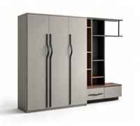 Armoire sur mesure OEM ODM, placard de chambre, meuble de rangement pour vêtements