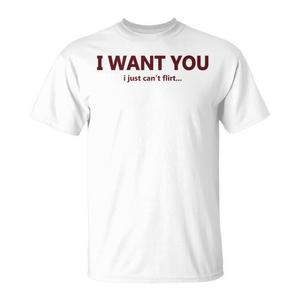 Camiseta con Frase 'Quiero Contigo, Pero No Puedo Coquetear', Ropa Promocional - Product Image 1