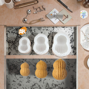 Moule en silicone 3D en forme d'ours pour fondant, gâteau, pudding, chocolat, pour la pâtisserie et les fournitures décoratives - Product Image 3