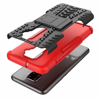Étui de protection antichoc pour Xiaomi Mi 9 Lite Redmi NOTE 11 4G, coque hybride avec béquille, en TPU et PC