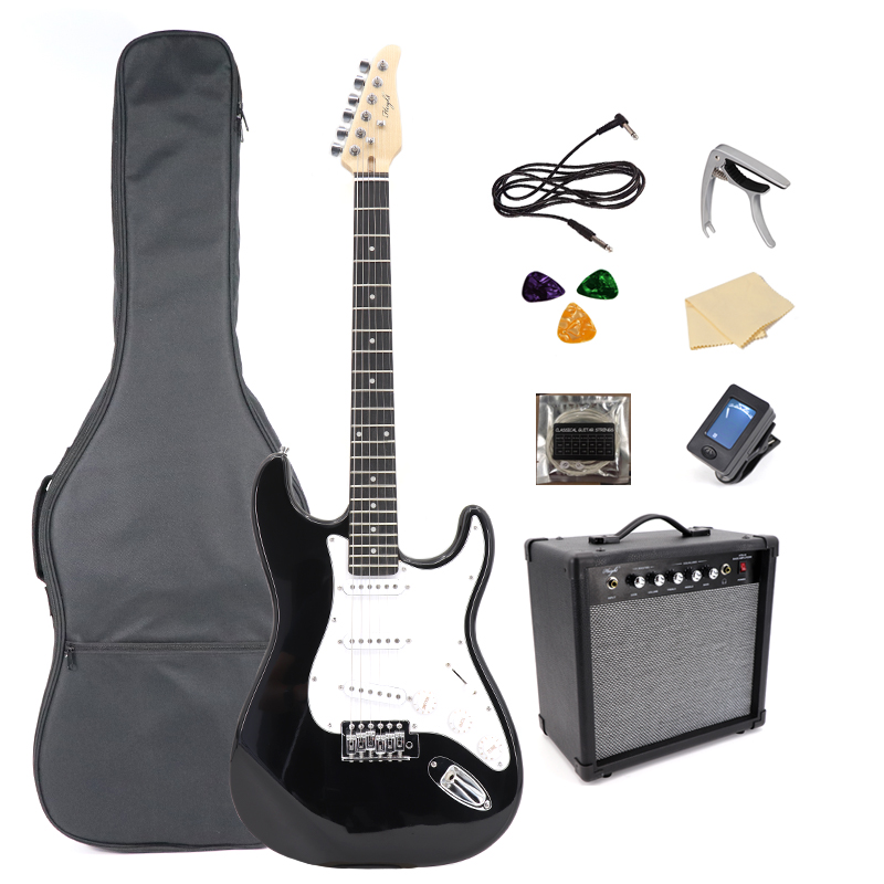 Gitaar Résonateur Links Guitare électrique Aquistic Cheap Fiyat Guitar Ureticisi Lead Pickup 5 Cordes 10 Telli Guitarra