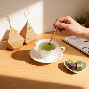 <span class=keywords><strong>Coffret</strong></span> Cadeau <span class=keywords><strong>Bien</strong></span>-<span class=keywords><strong>être</strong></span> BespritGift Marque Privée pour <span class=keywords><strong>Femme</strong></span> – Boissons <span class=keywords><strong>Bio</strong></span> Créatives, Gouttes de Thé Instantané, Boules de Thé Comestibles, Sucre Personnalisé - Product Image 6