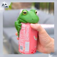 Couvre-boîte de soda en plastique en forme de grenouille, étanchéité anti-fuite pour Coca-Cola et autres boissons