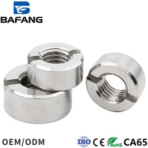 Écrou rond fendu en acier inoxydable 304 de haute qualité M3 M4 M5 M6 M8 <span class=keywords><strong>M10</strong></span> M12 Toutes les tailles peuvent être personnalisées - Product Image 2