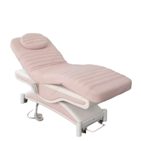 Table de massage électrique réglable économique en gros, lit de soin esthétique inclinable plat à 3 moteurs avec support stable pour petites entreprises