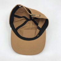 Casquette en toile unisexe à 5 panneaux, classique, blanche et non structurée, avec patch imprimé personnalisé, pour la rue ou la fête, vente en gros