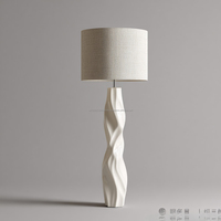 Lampe suspendue ST Designer en PETG imprimé en 3D, CRI 70, forme organique, artistique, moderne, pour chambre à coucher, blanc neutre 4100K