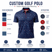Polo de performance en maille ventilée personnalisé OEM, anti-humidité, séchage rapide, vêtements de golf athlétiques, fourniture professionnelle
