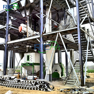 RICHI özelleştirilmiş 40-50t/h tam otomatik sığır balık hayvan kanatlı hayvan yemi üretim hattı amerika müşteri için - Product Image 6
