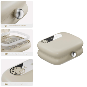 Caja de Medicamentos Portátil y Bonita de Plástico con Compartimentos para Suplementos, Vitaminas y Pastillas Dietéticas - Caja de Almacenamiento de Diseño Moderno y Minimalista - Product Image 3