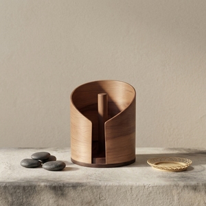 Porte-mouchoirs multifonction en bois, organiseur de <span class=keywords><strong>papier</strong></span> toilette, rangement de luxe pour salle de bain, bureau, salon, bureau - Product Image 2