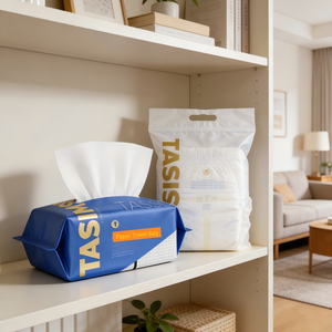 Rouleau de film plastique souple imprimé sur mesure, sacs d'emballage en plastique durables pour serviettes en papier, mouchoirs et serviettes de table - Product Image 5