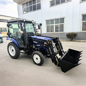Livraison gratuite directement de l'usine Tracteur tout-terrain robuste 4x4 avec remorque pour le transport d'ensilage agricole - Product Image 3