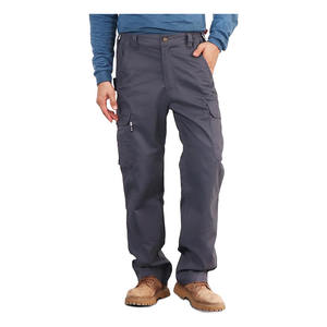 Pantalones de Trabajo FR para Hombre, con Bolsillos Utilitarios, Resistentes al Fuego, para <span class=keywords><strong>Soldador</strong></span>, Carpintero, con Acabado Repelente al Agua y Aceite, con Clasificación de Arco CAT2 - Product Image 1