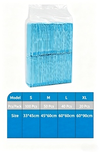 Indoor Disposable Cotton Premium Super Absorbent Breathable Printed Leakproof Fashion Pet Pee Pads for Dogs <b>Cats</b> & Birds - Product Image 4