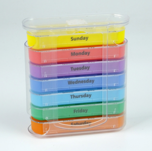 Organizador de pastillas de plástico para uso semanal, gran oferta, 2023 - Product Image 3