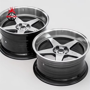볼룬 도매 재고 <span class=keywords><strong>16</strong></span>*7.5인치 4*100 5*100 5*114.3 딥 립 경량 알루미늄 합금 승용차 휠 - Product Image 5