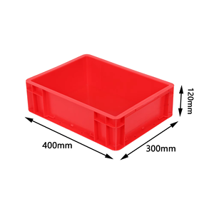 Cassa in Plastica Impilabile Industriale con Protezione <span class=keywords><strong>da</strong></span> Scariche Elettrostatiche Conforme agli Standard UE QS - Product Image 2